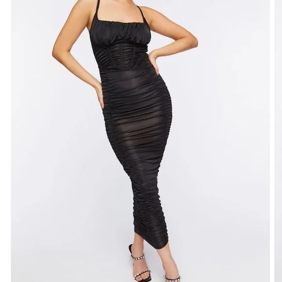 Forever 21 | Dresses | Corset Maxi Dress | Poshmark